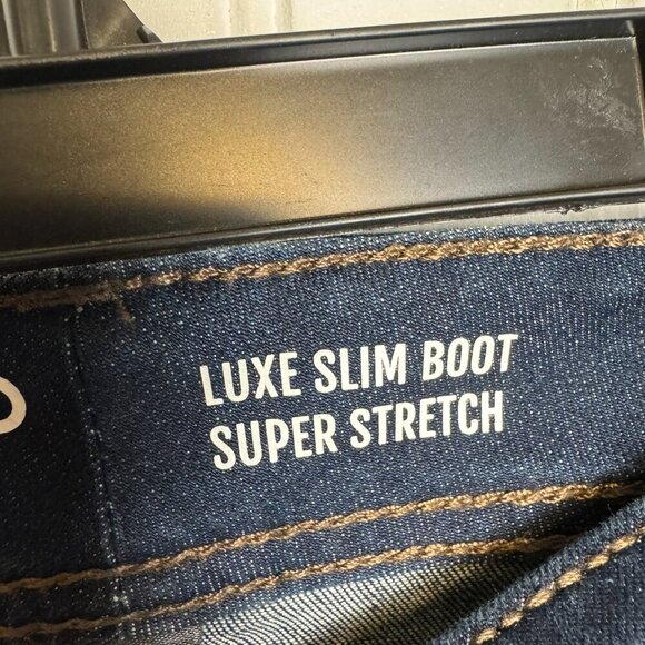 Torrid Luxe bootcut mid rise jeans dark wash size 26T - Picture 6 of 8